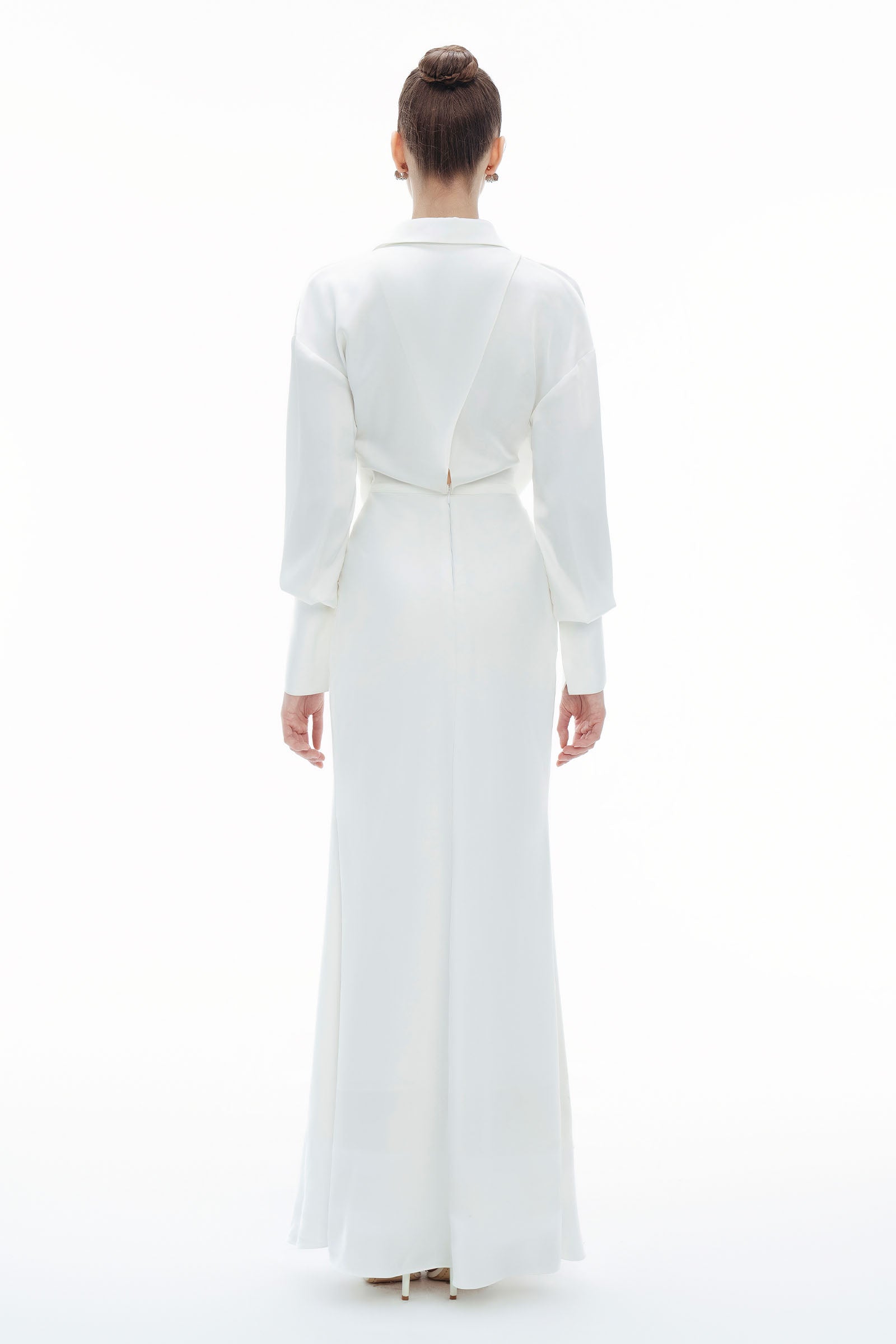 Frances Collared Maxi Dress