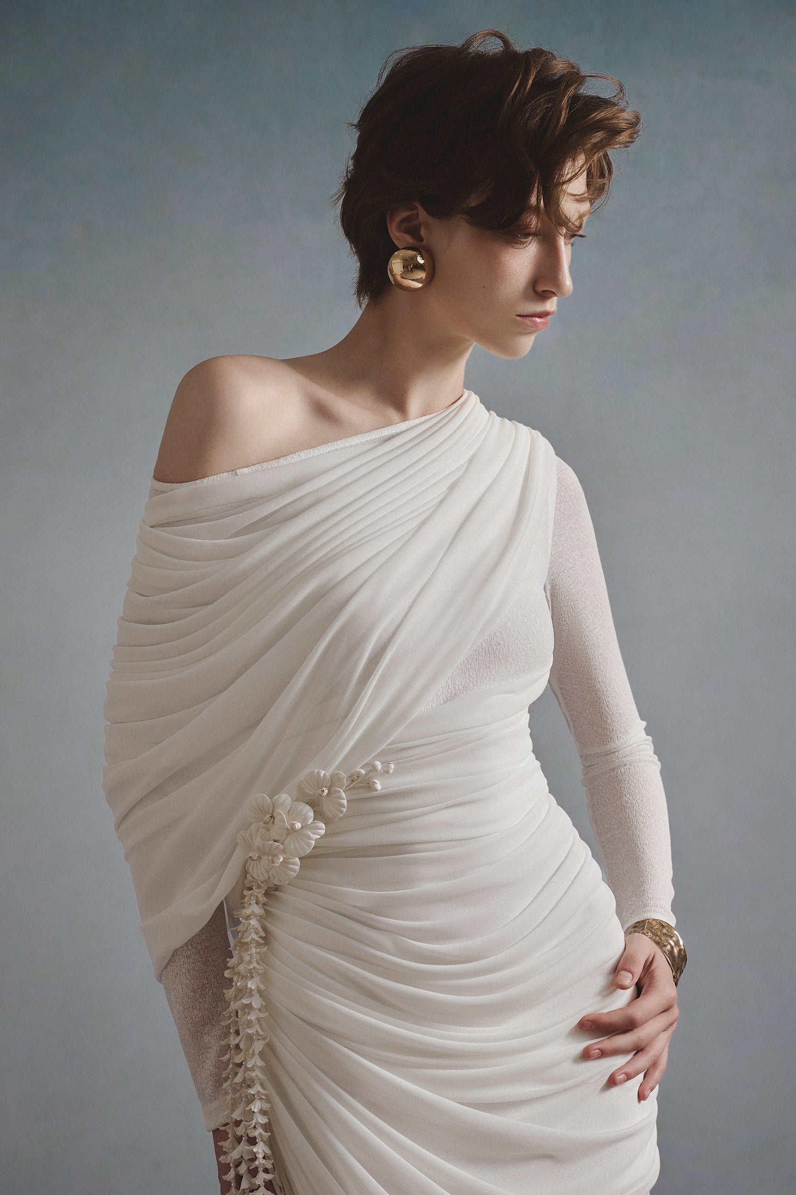 Dawn Ruched Maxi Dress