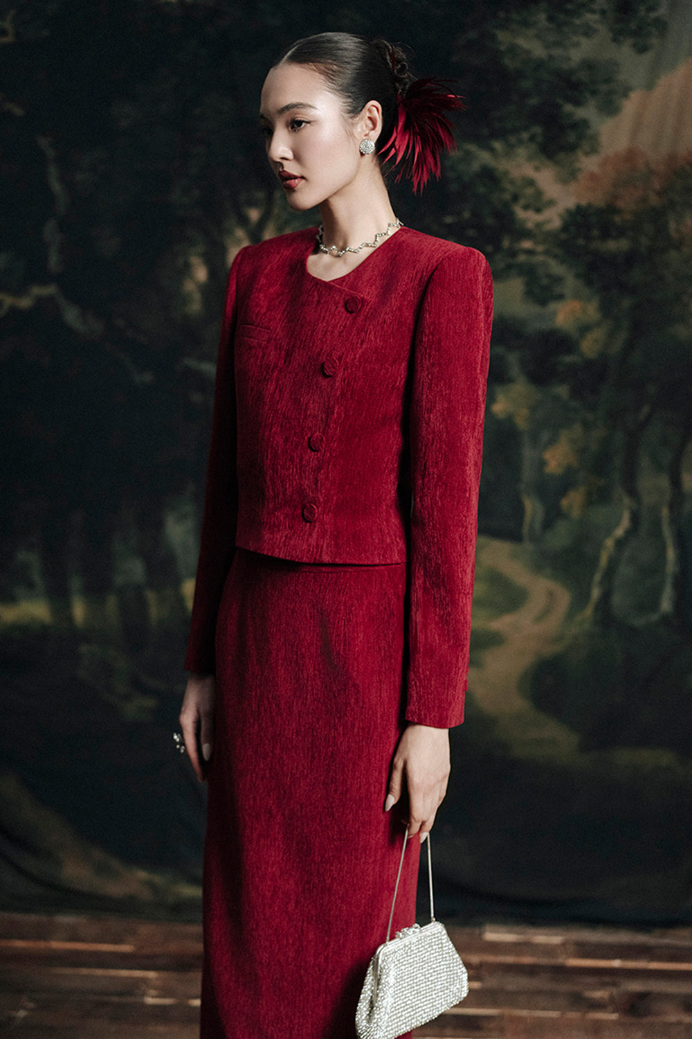 Lueur Round Neck Jacket