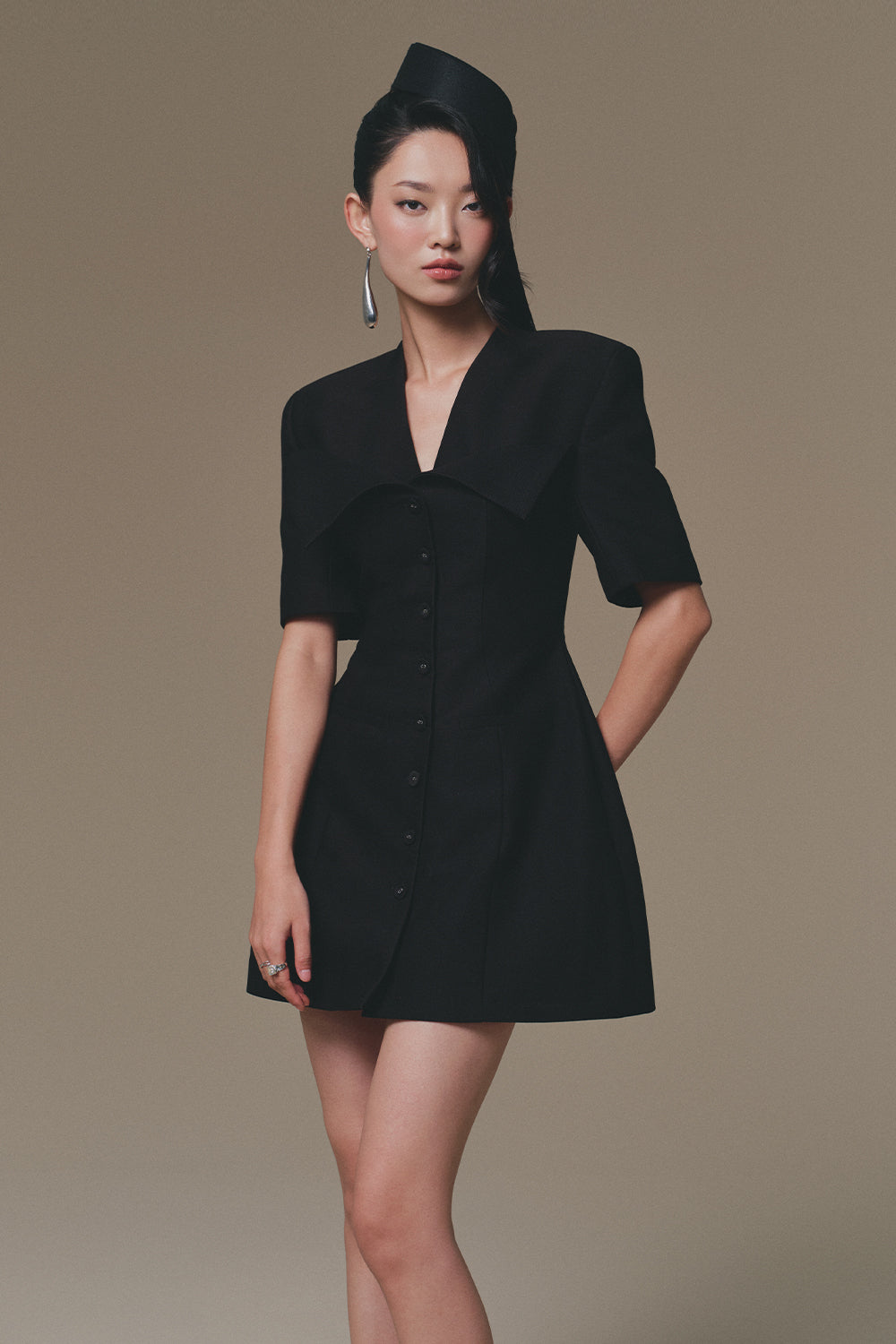 Evren A-line Mini Dress