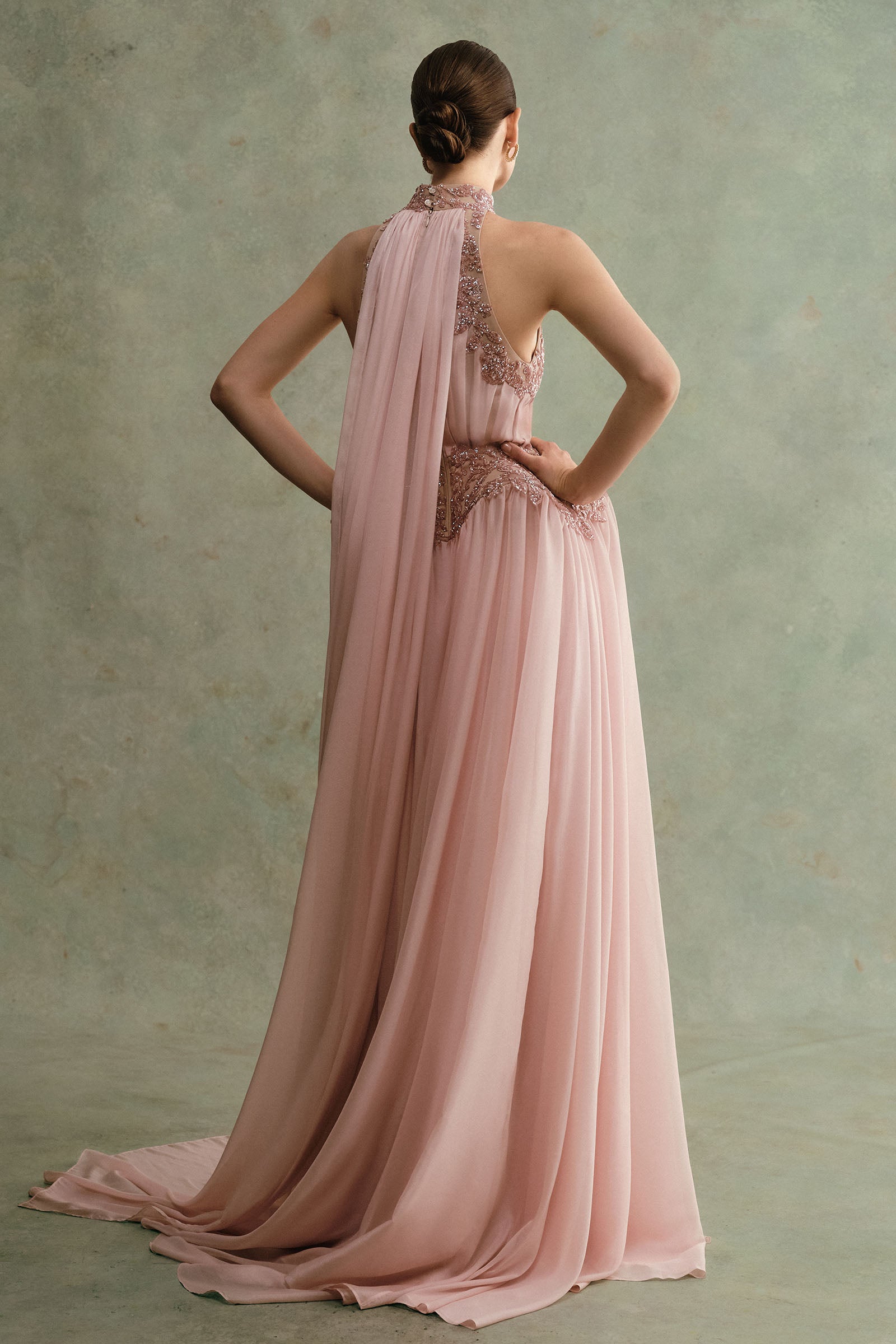 Velina Halter Maxi Dress