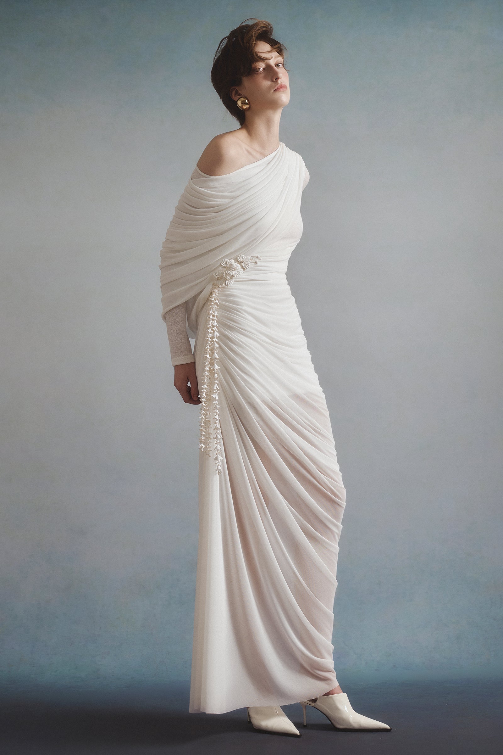 Dawn Ruched Maxi Dress