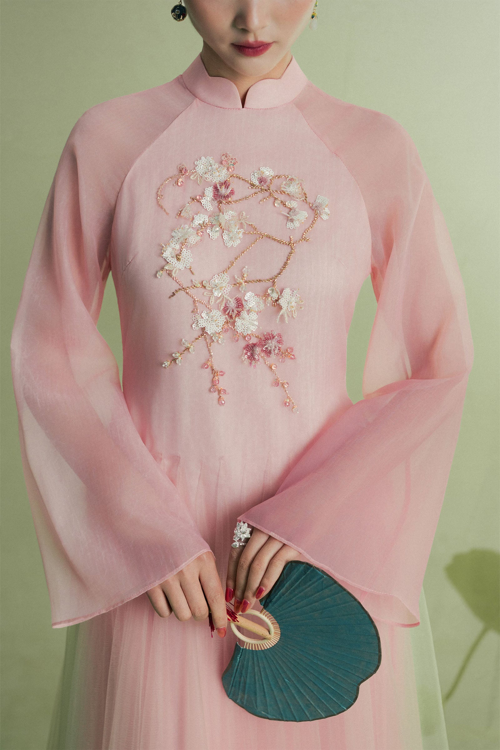 Ngu Mai Mandarin Ao Dai Set