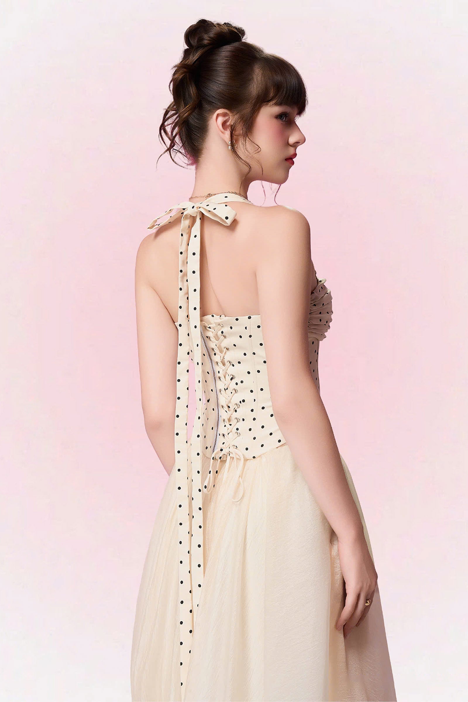 Serena Halter Applique Top