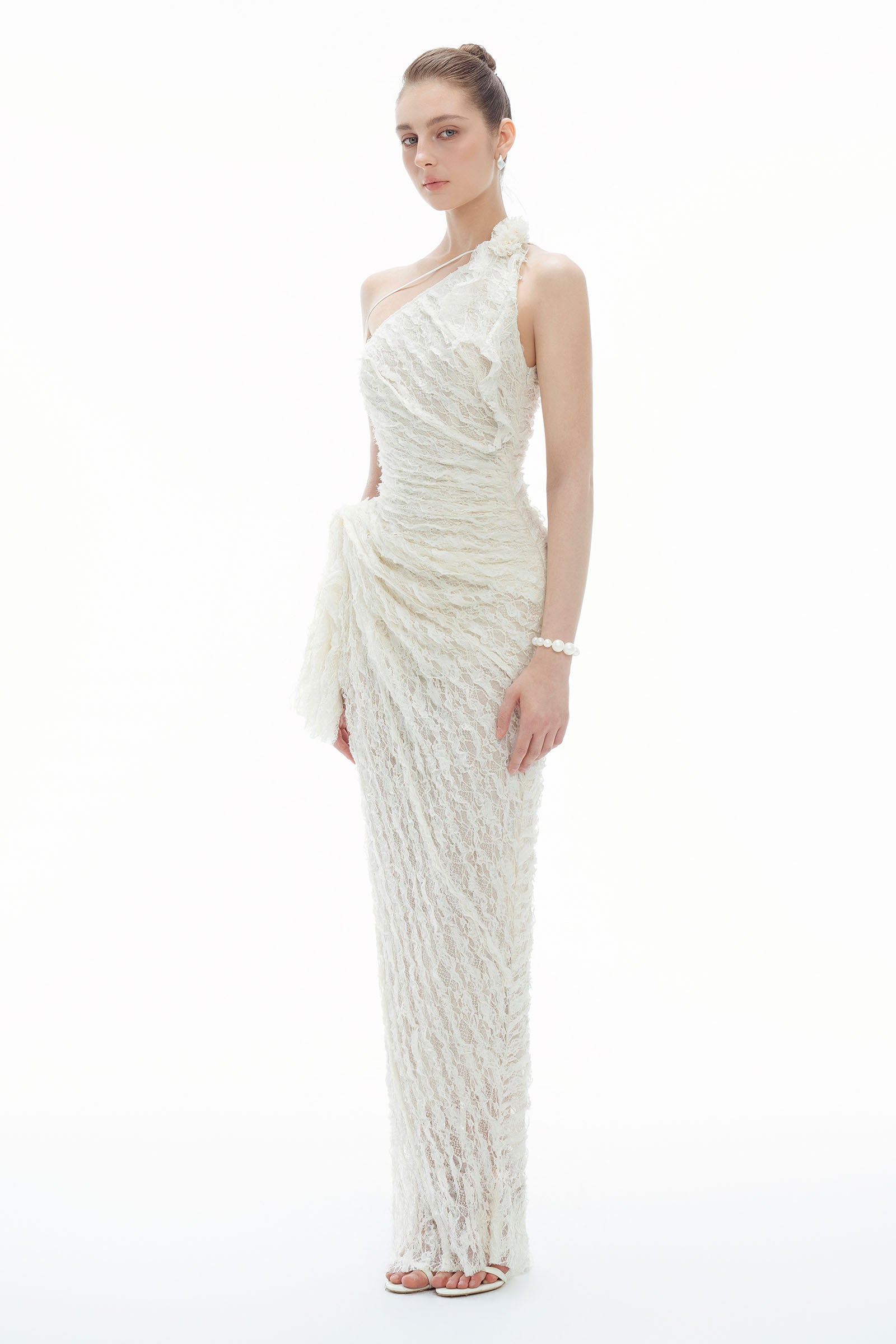 Beatrice One Shoulder Maxi Dress