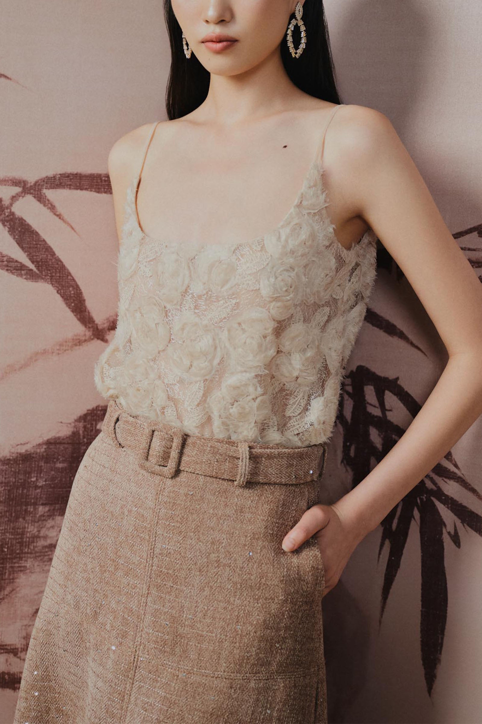 Spring A-line Skirt