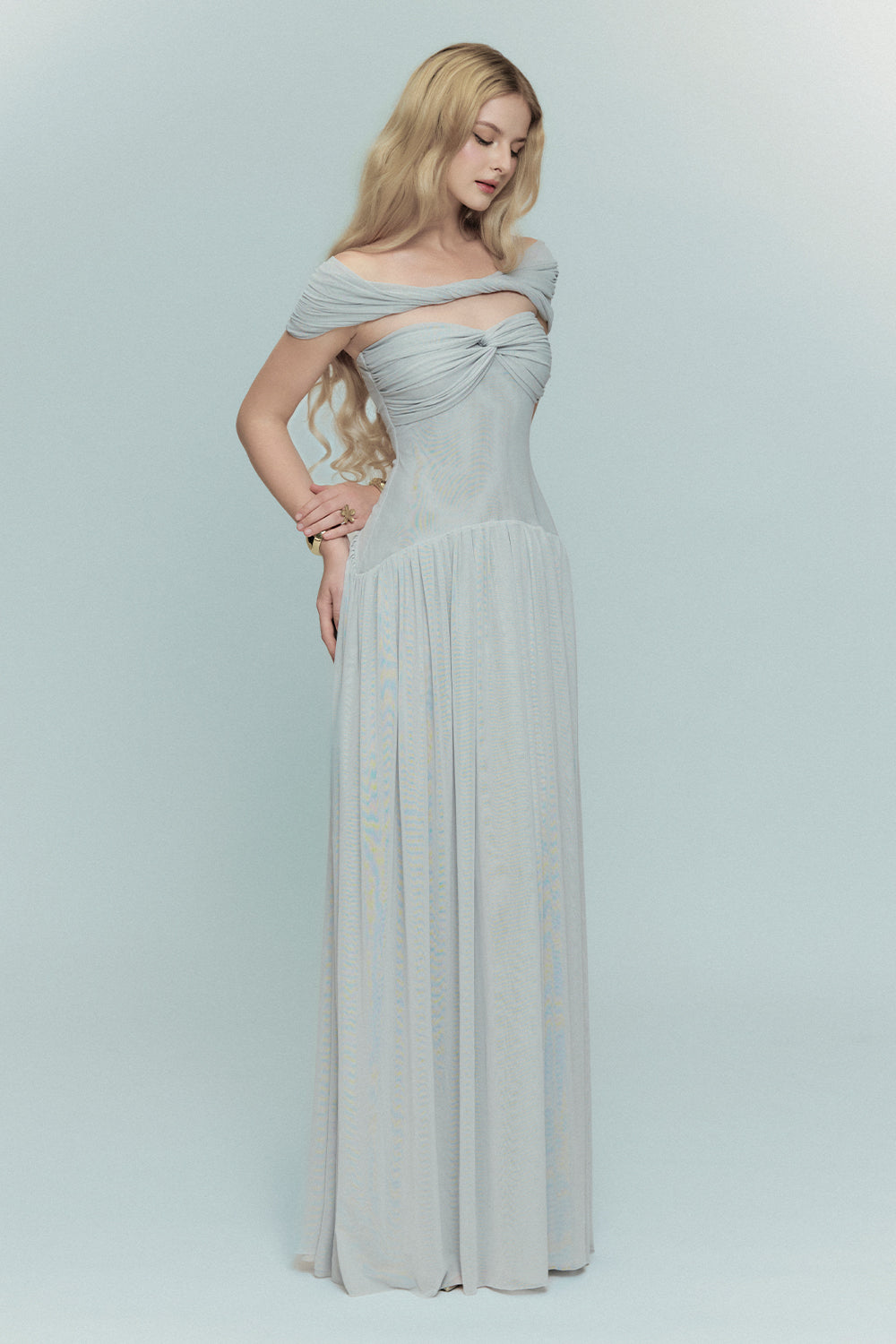 Gracie Off-Shoulder Maxi Dress