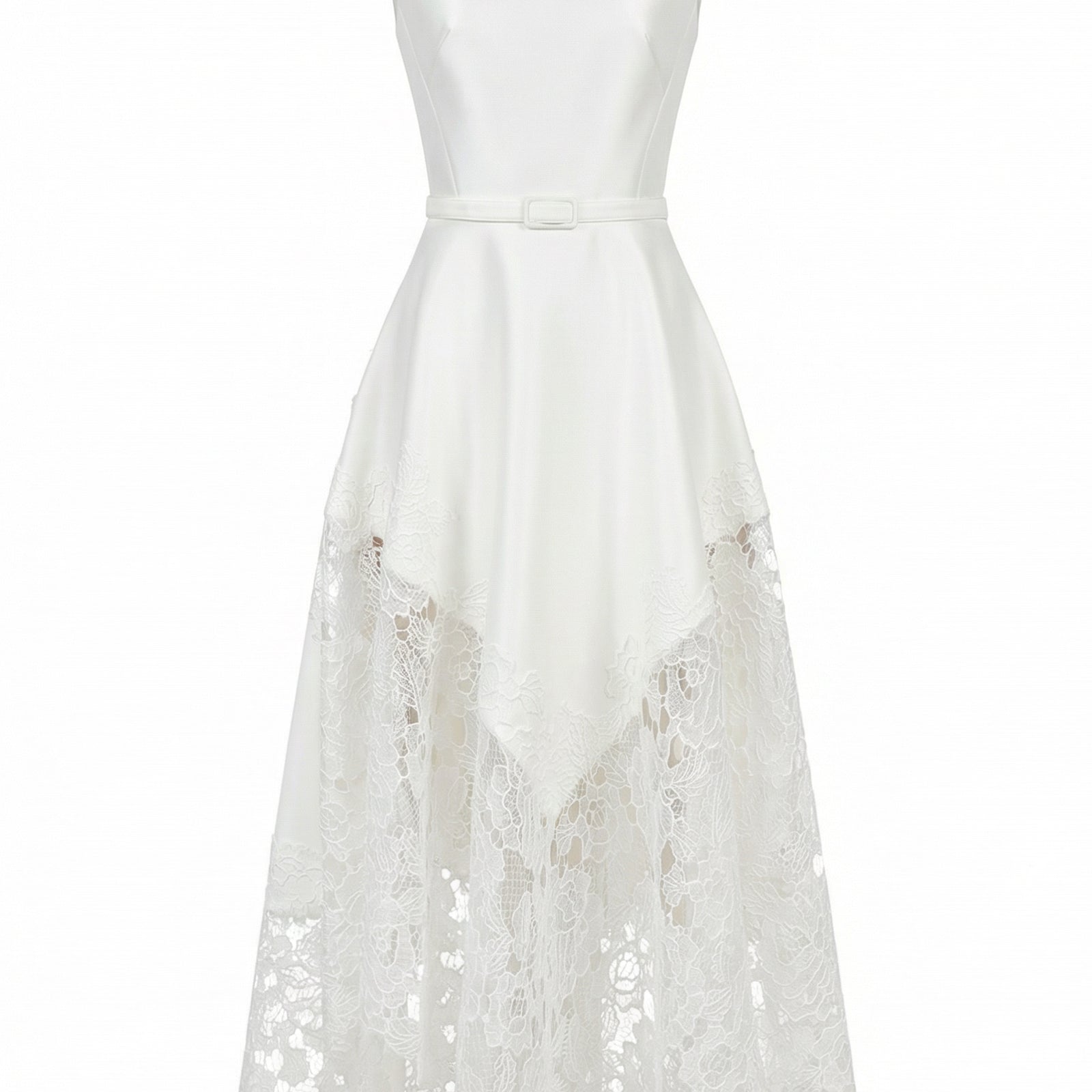 Elyn Asymmetric Midi Dress
