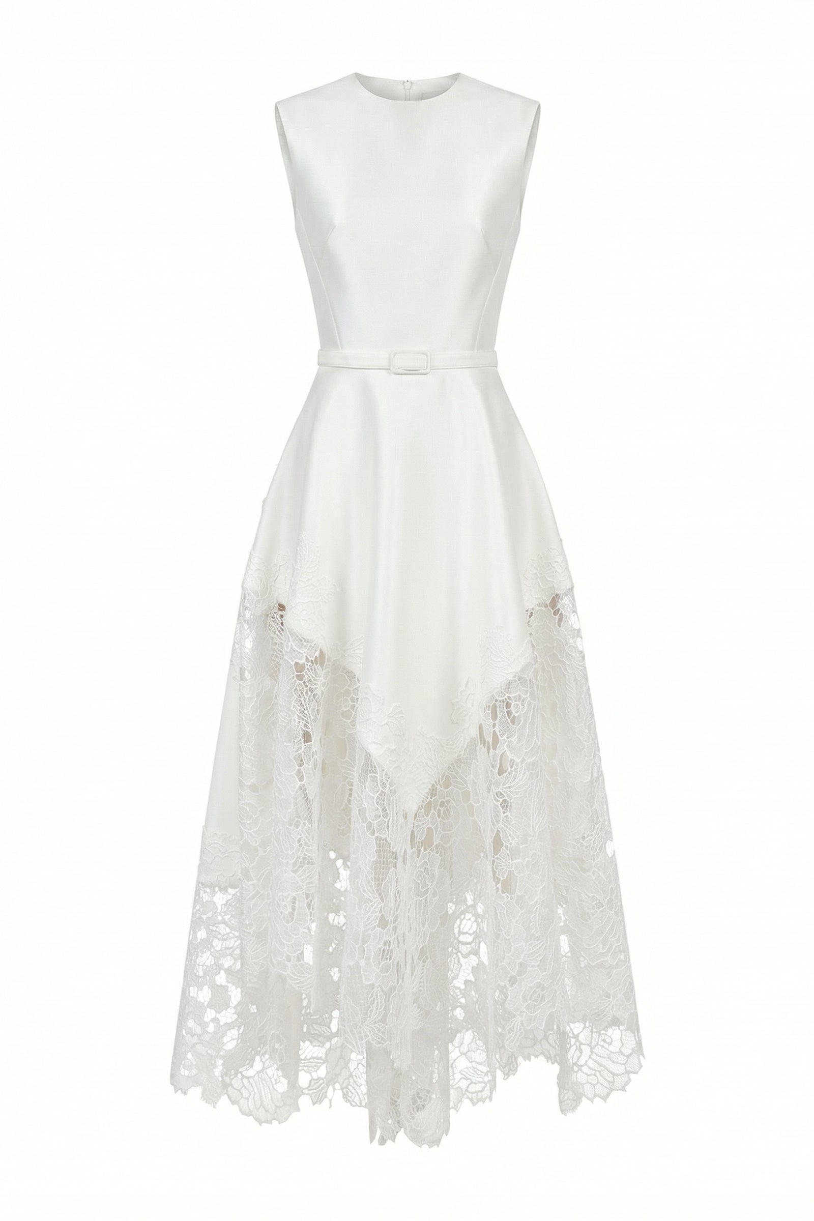 Elyn Asymmetric Midi Dress