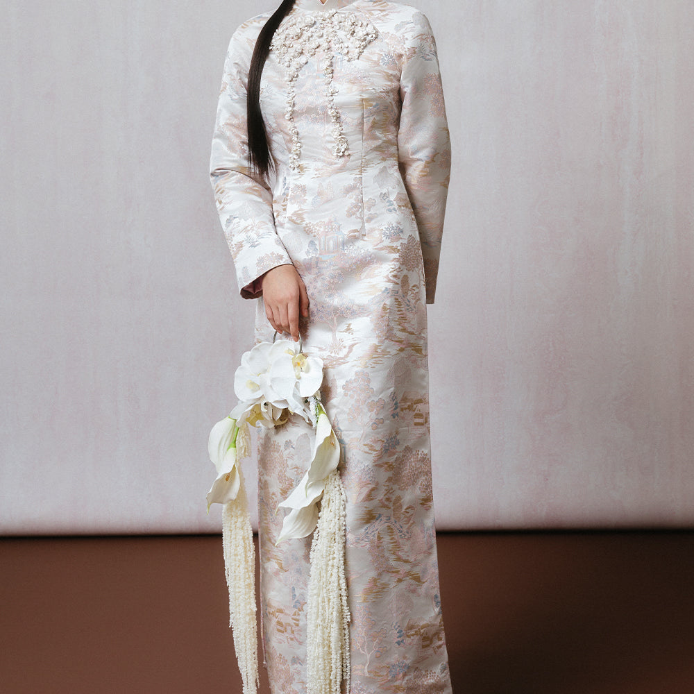 Lien Ho Mandarin Bead Ao Dai
