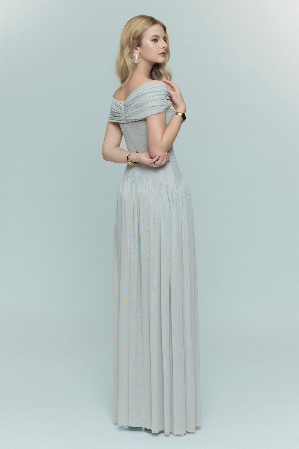 Gracie Off-Shoulder Maxi Dress
