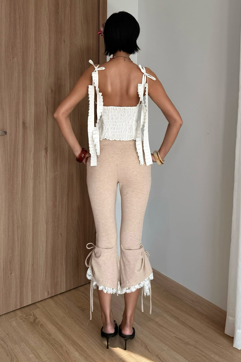 Midnight Ruched Pants