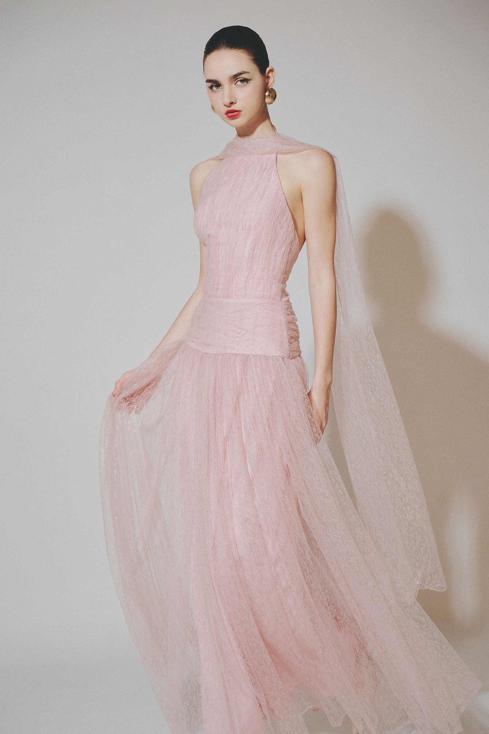 Josephine Halter Maxi Dress