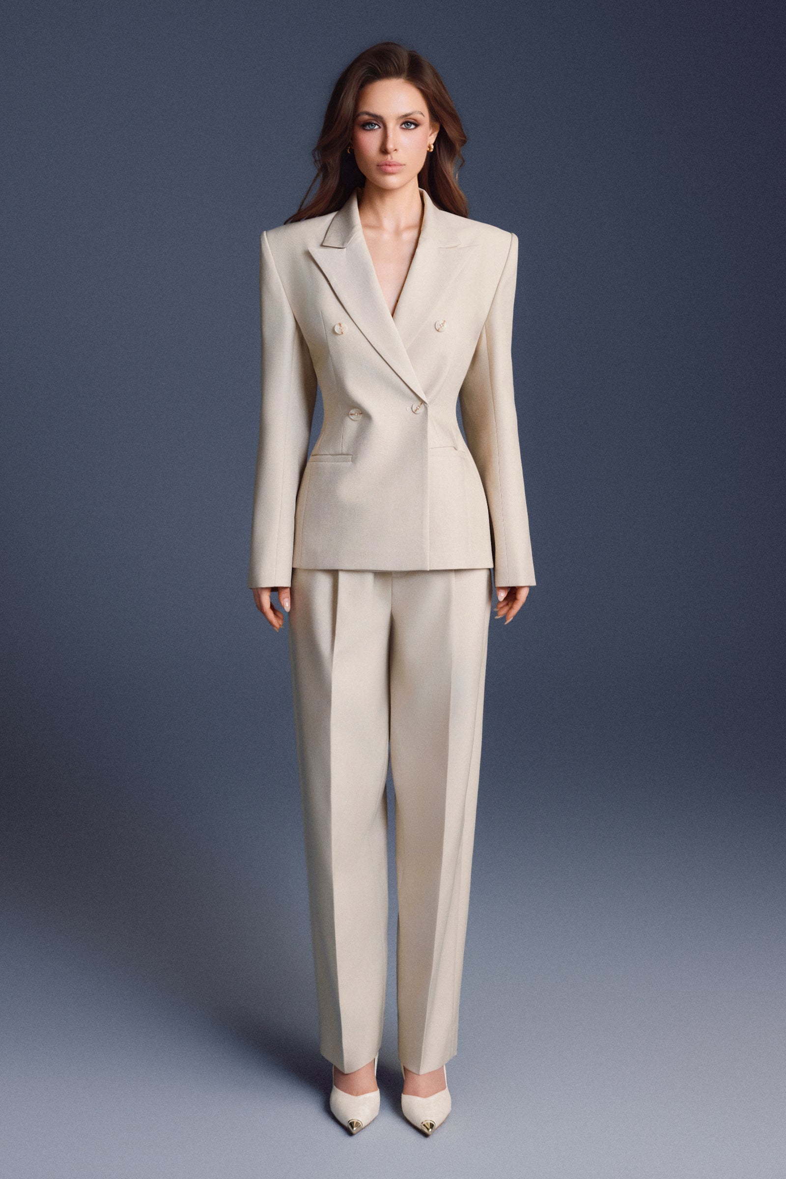 Elwin Notched Lapel Blazer