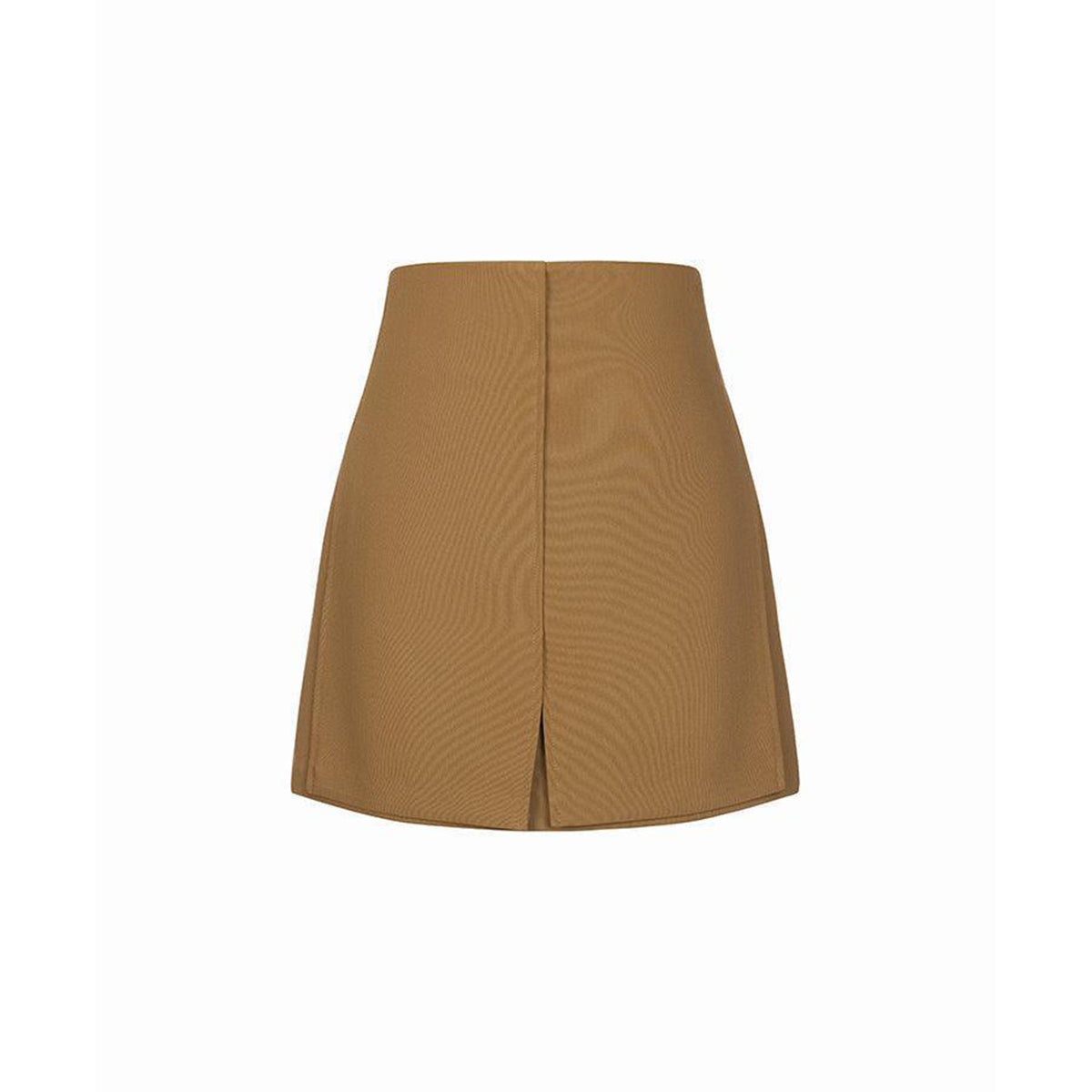 Nora A-line Back Zipper Polycotton Mini Skirt