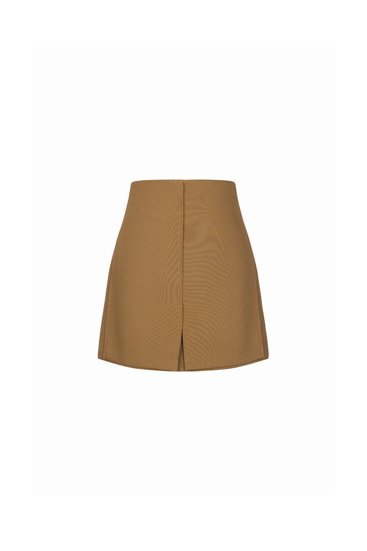 Nora A-line Back Zipper Polycotton Mini Skirt