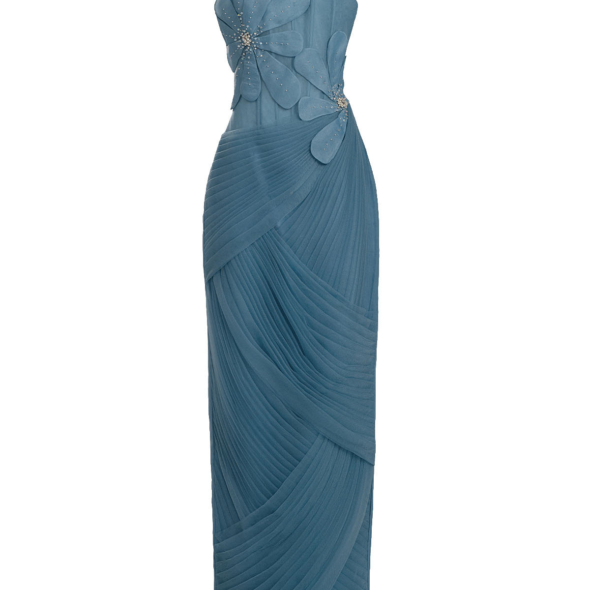 Opaline Pleated Maxi Dress