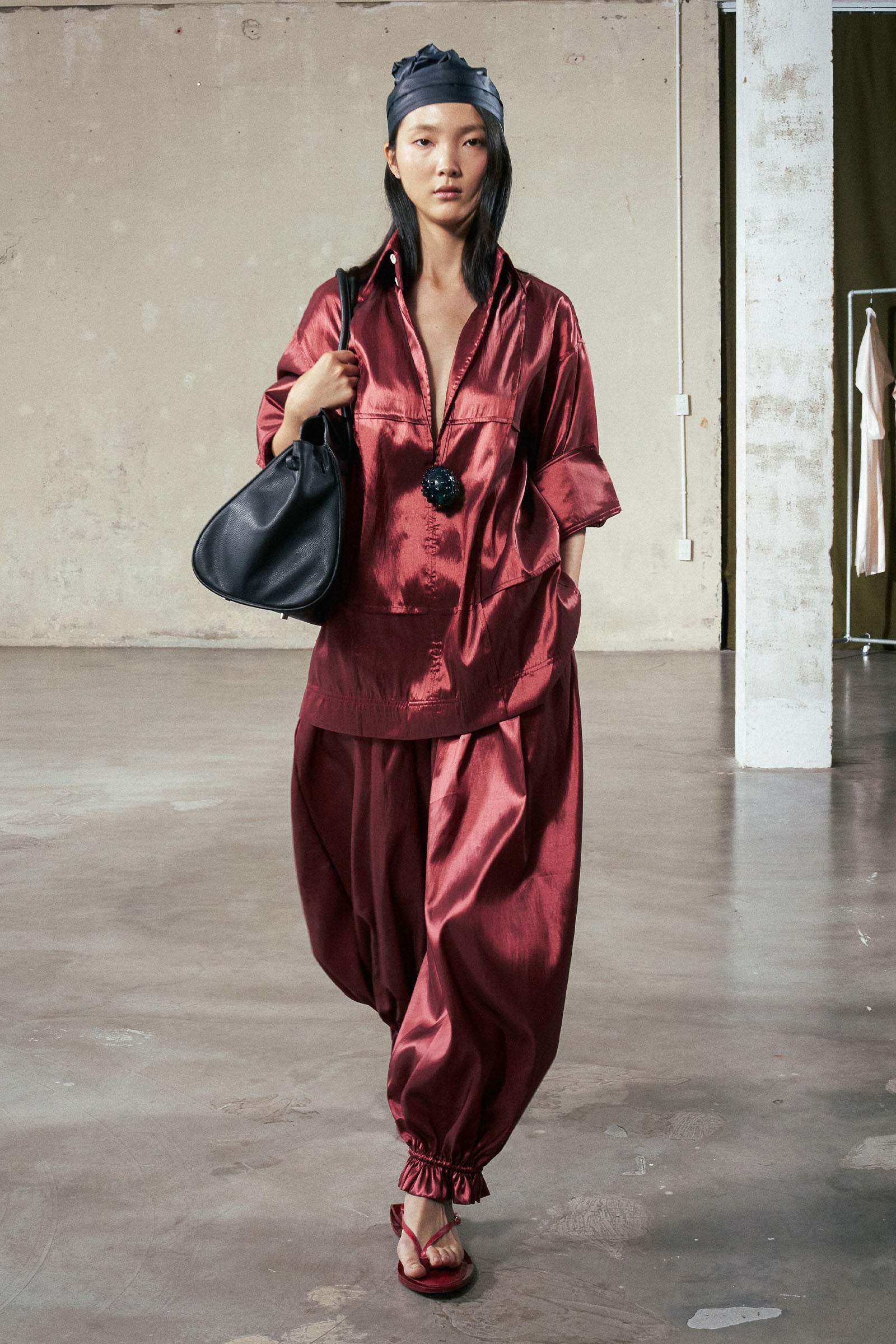 Tinh Viet Ruched Pants