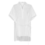 Russell Asymmetric Wide Sleeved Poplin Top
