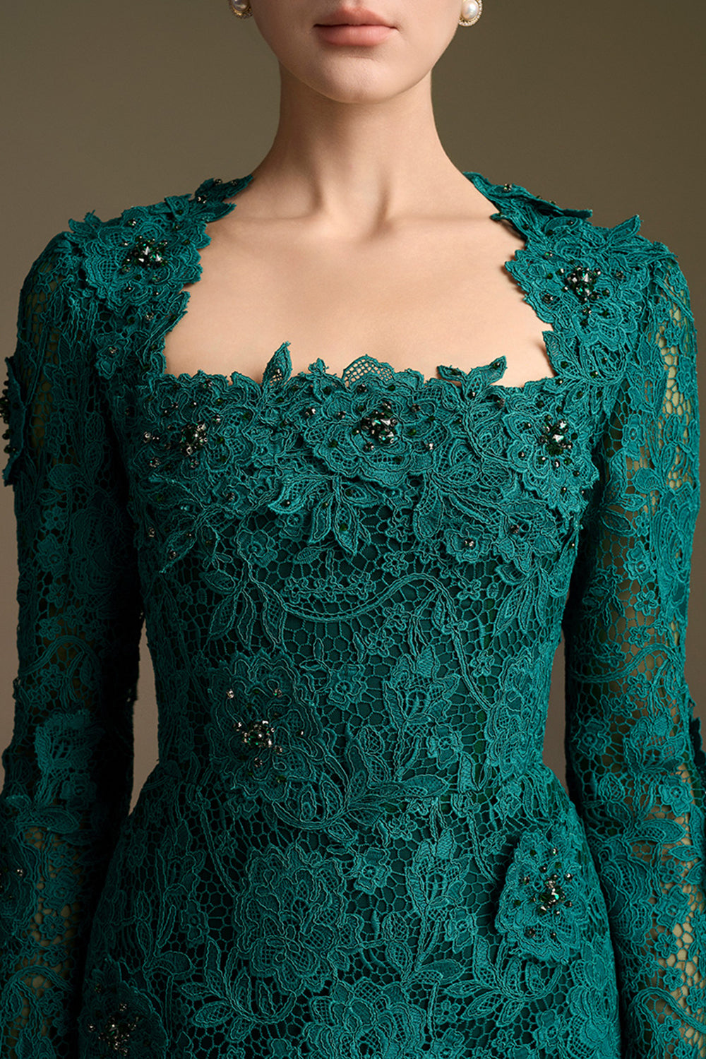 Elise Applique Maxi Dress