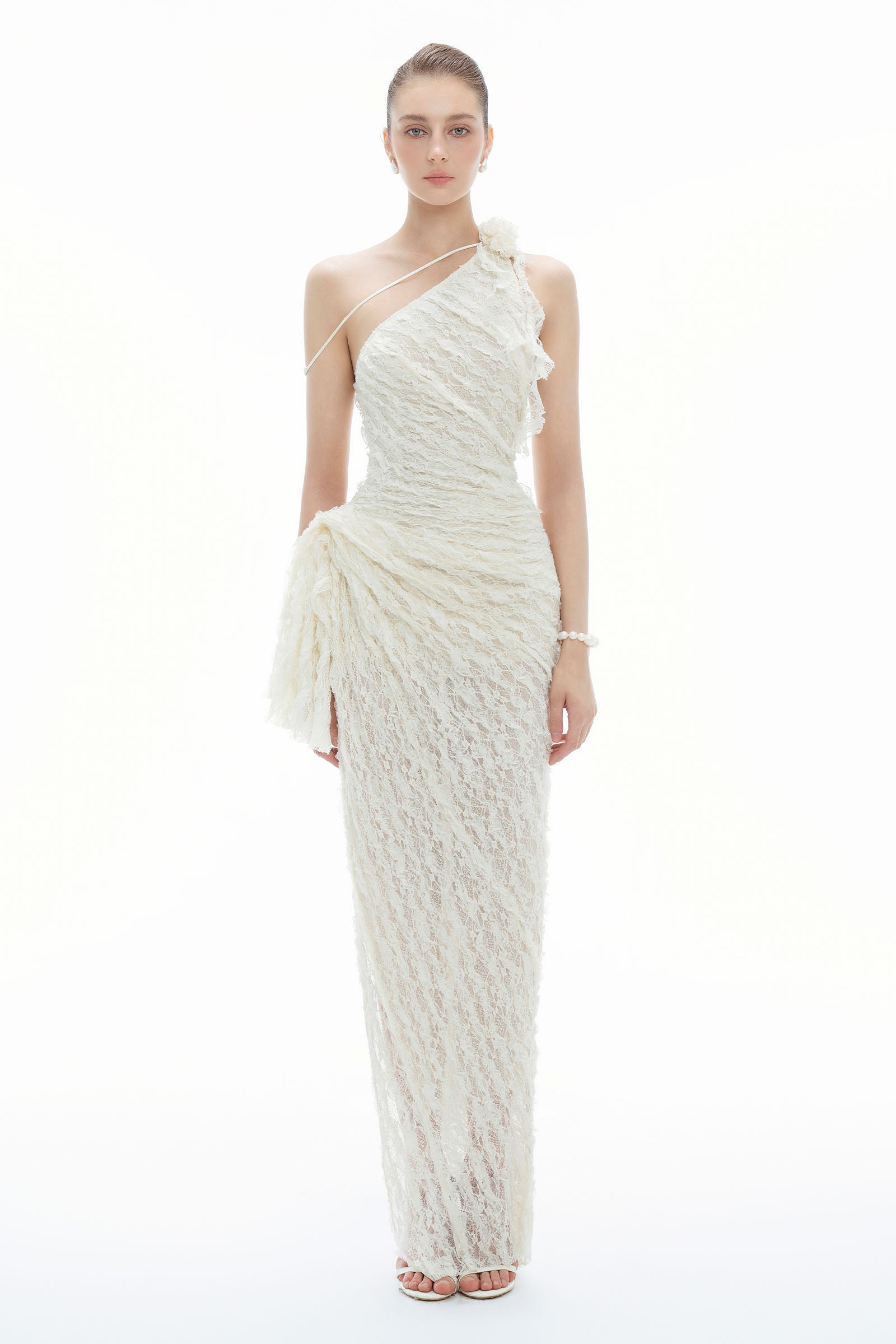 Beatrice One Shoulder Maxi Dress