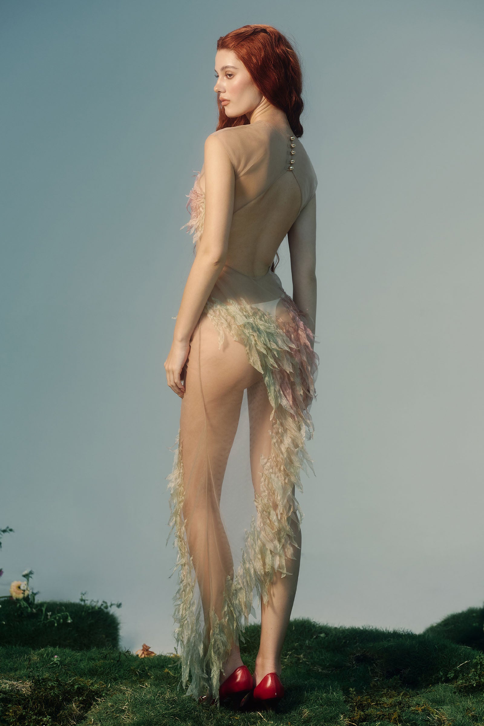 Dryad Asymmetric Maxi Dress