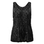 Maris Straight Scoop Neck Tulle Top