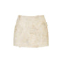 Butterfly Reverie A-line Embroidered Tulle Mini Skort