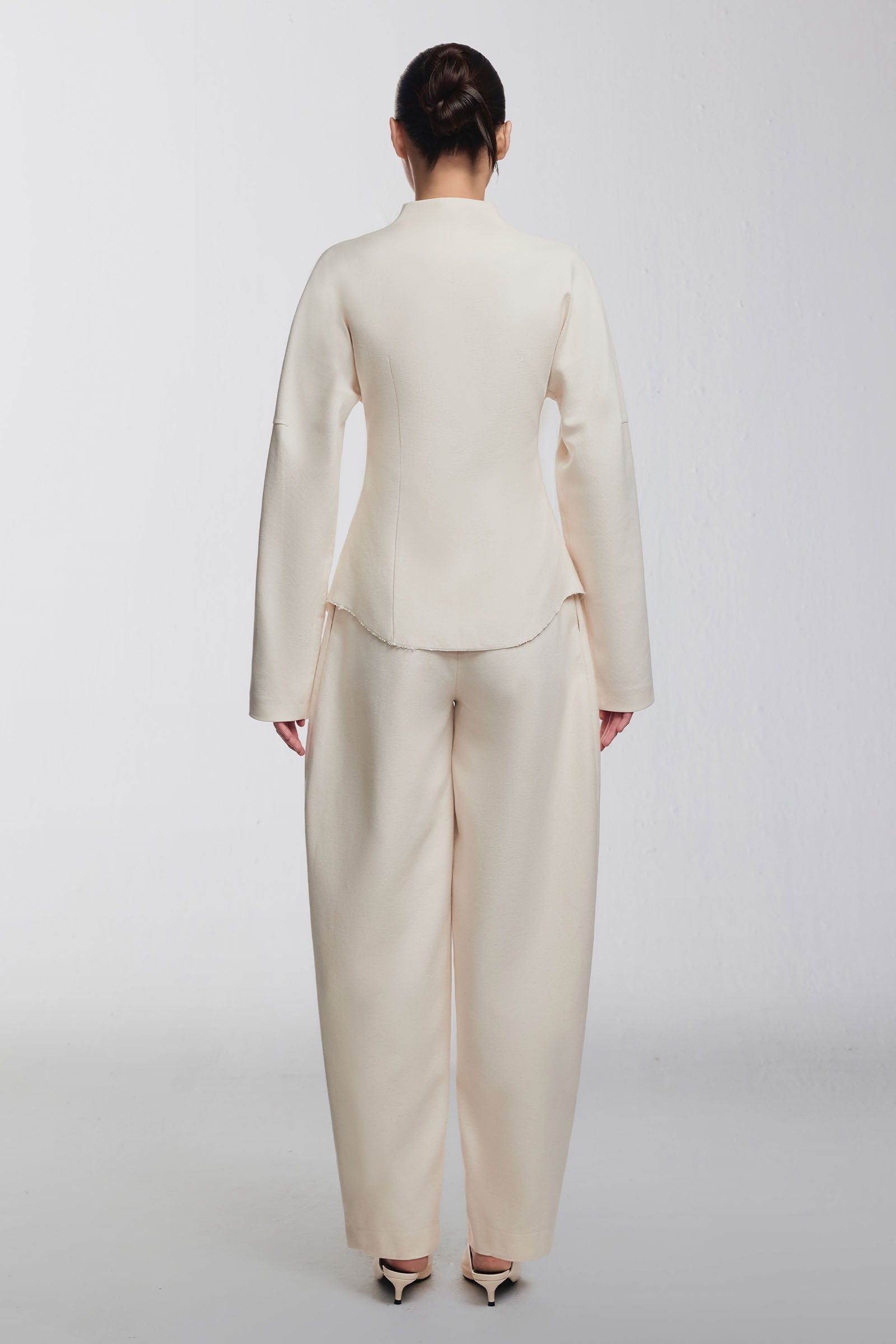 Lune Bubble Polycotton Pants