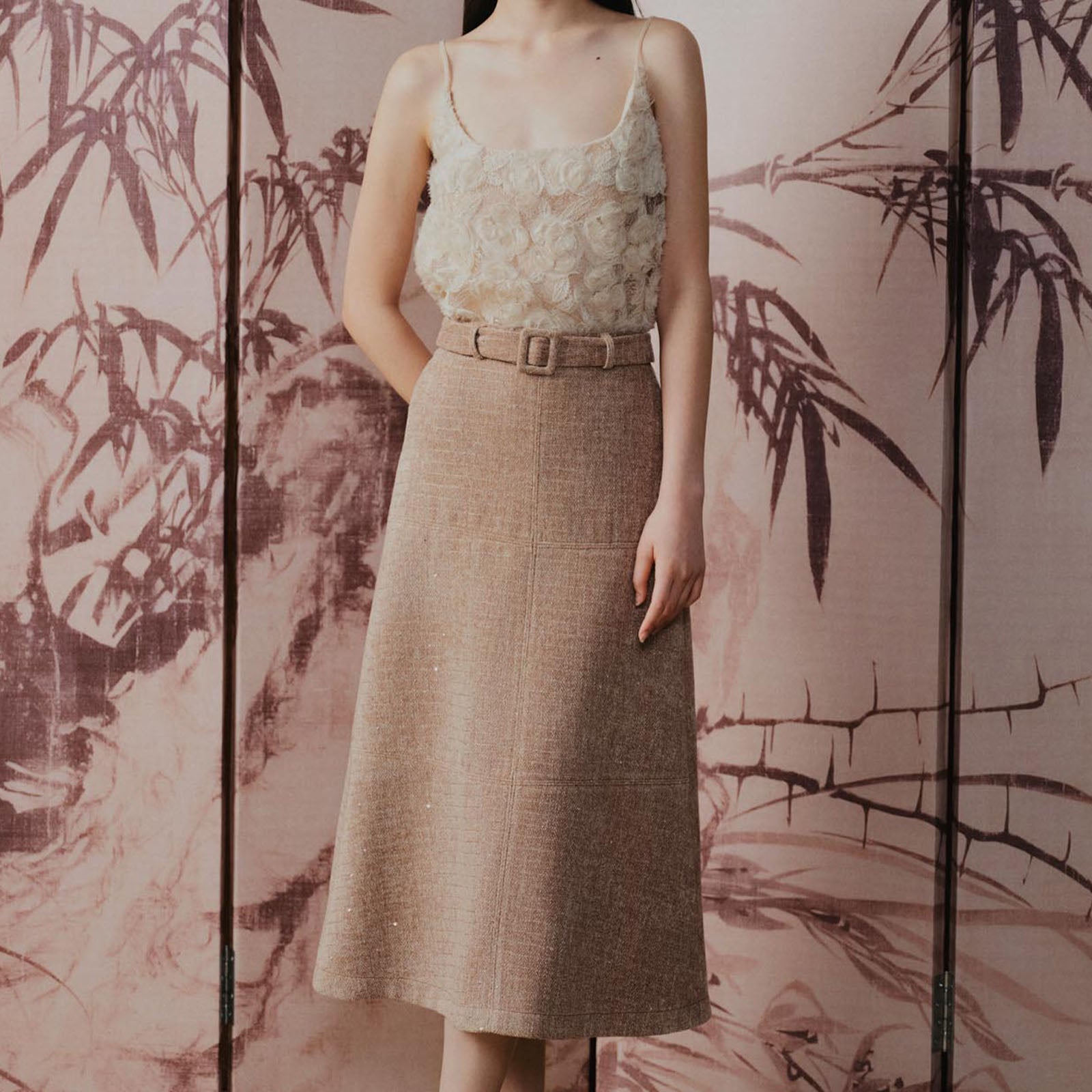 Blosom Applique Top