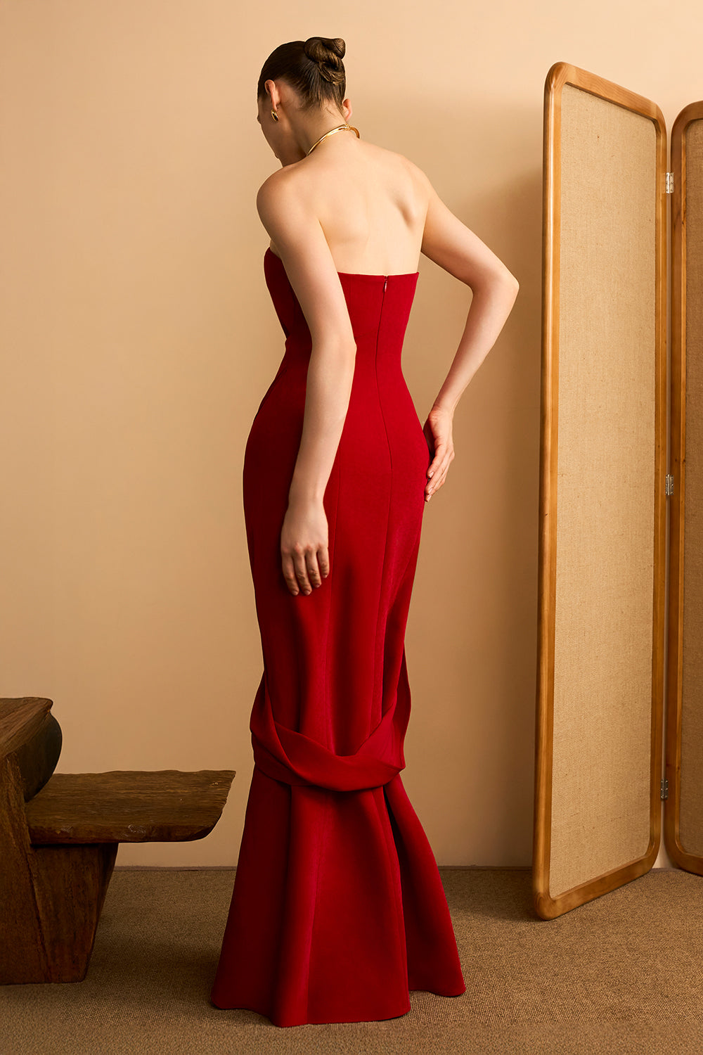 Lan Vy Wrap Maxi Dress