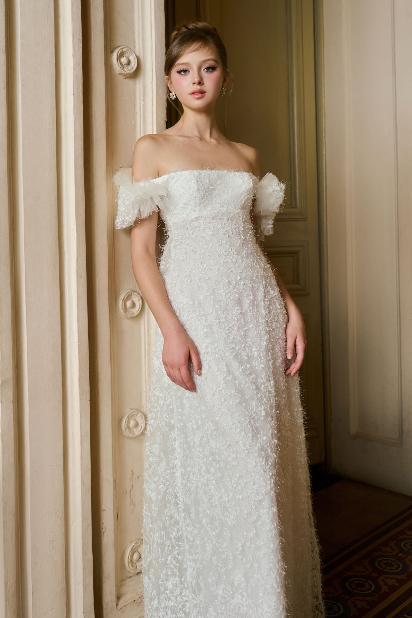 Sophie Off-Shoulder Maxi Dress