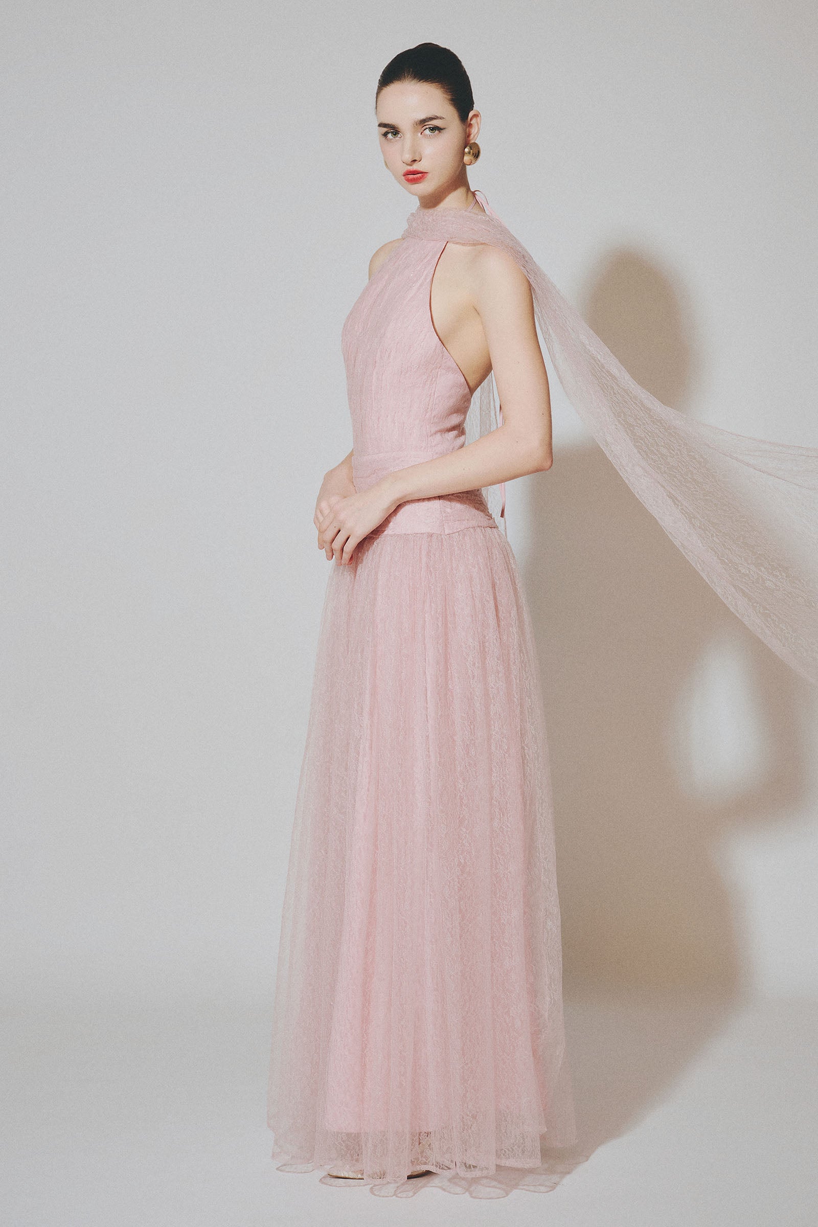 Josephine Halter Maxi Dress