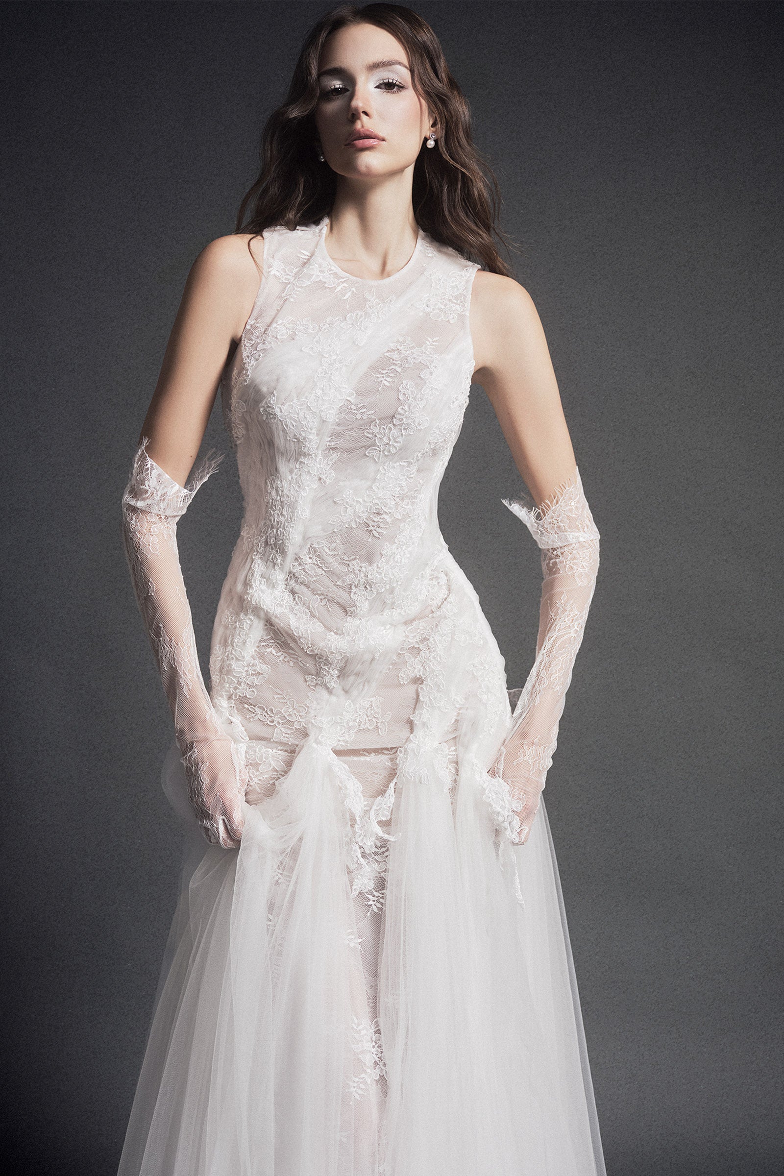 Amour Embroidery Maxi Dress