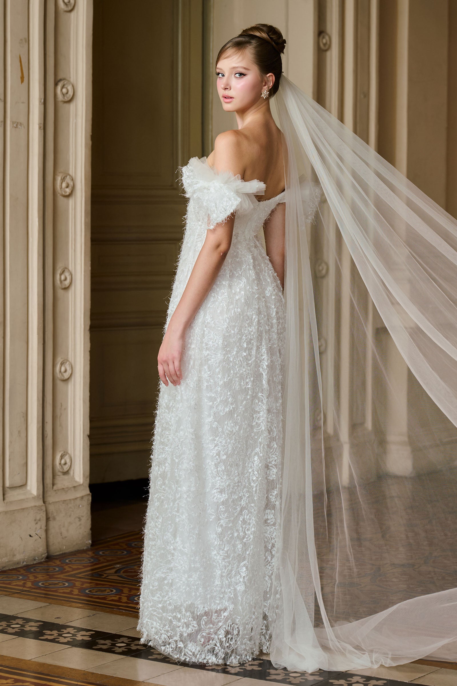 Sophie Off-Shoulder Maxi Dress