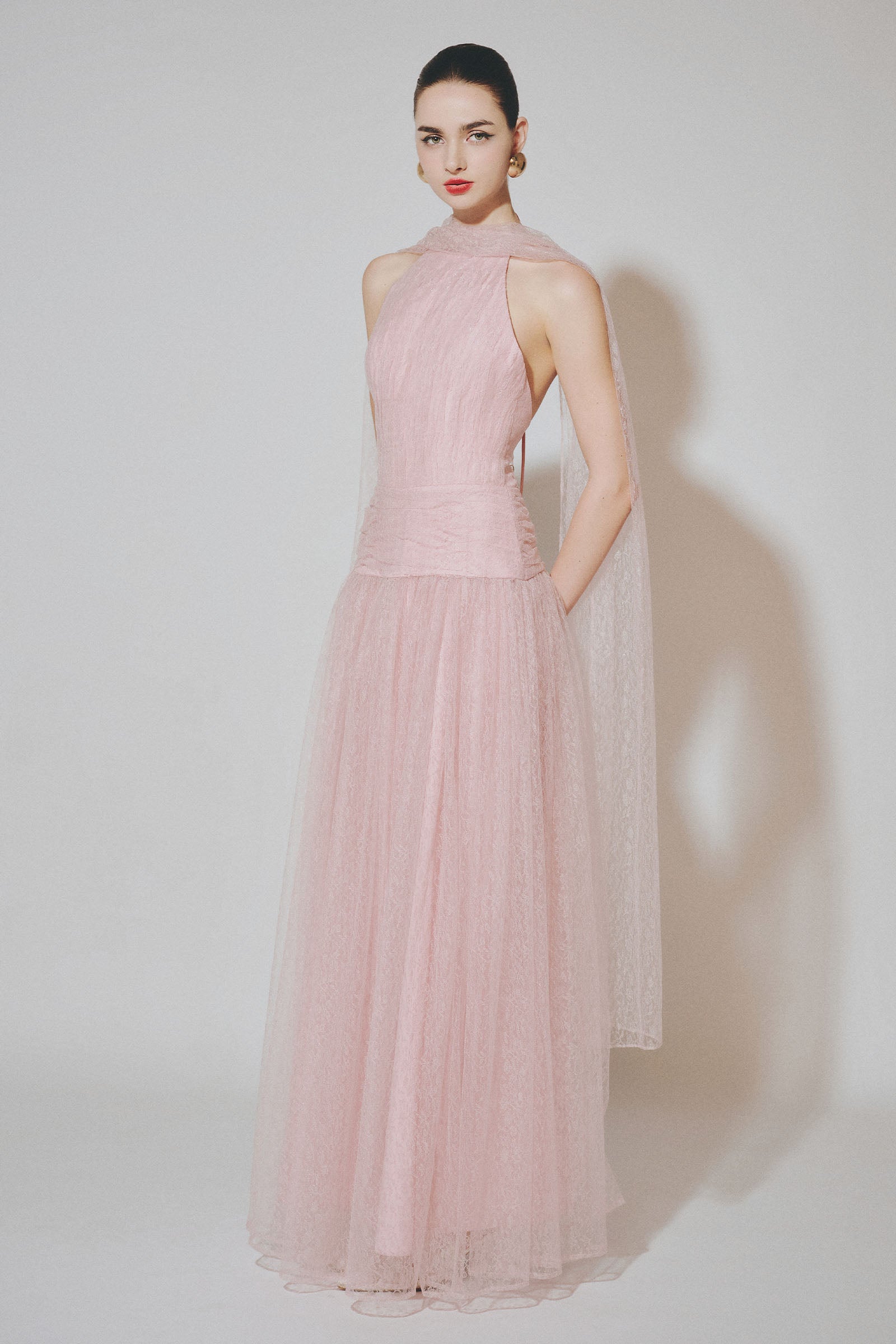 Josephine Halter Maxi Dress