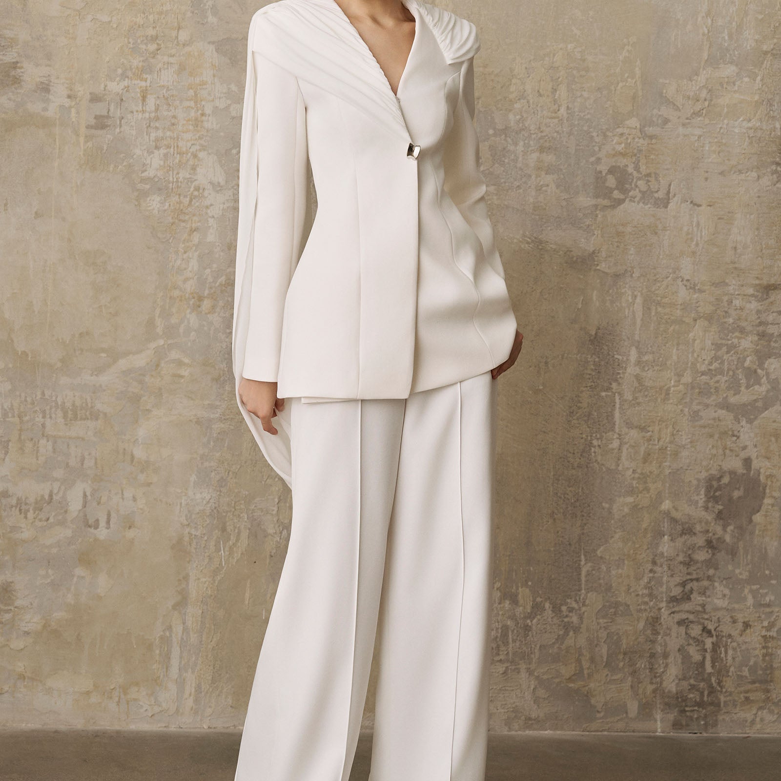 Riesa Pleated Blazer