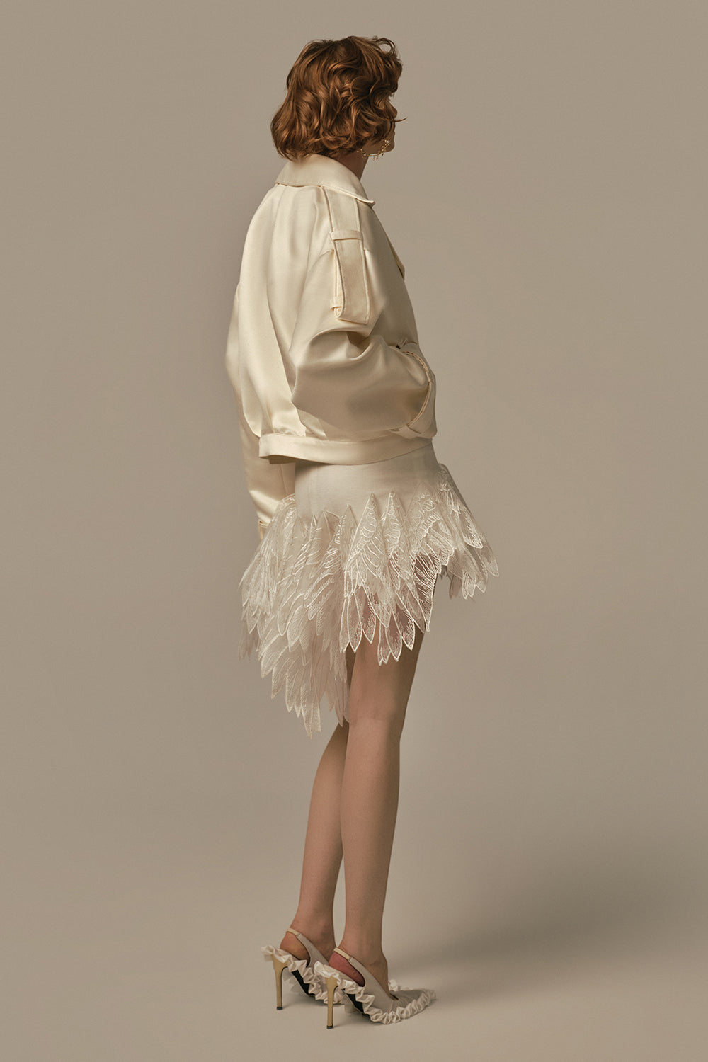 Nacre V-Neck Jacket