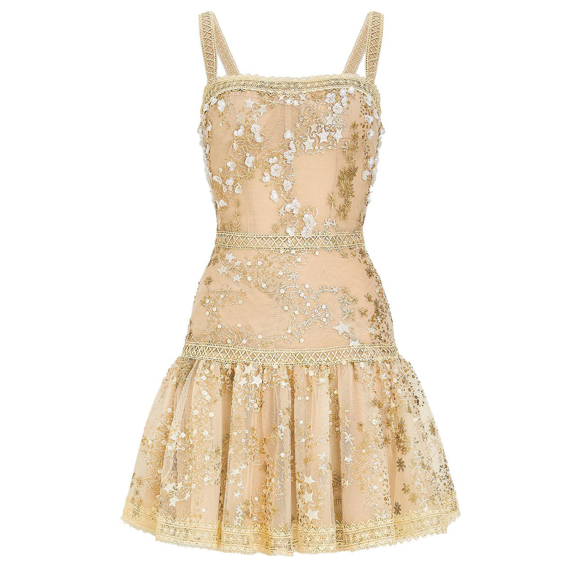 Aurielle A-line Mini Dress