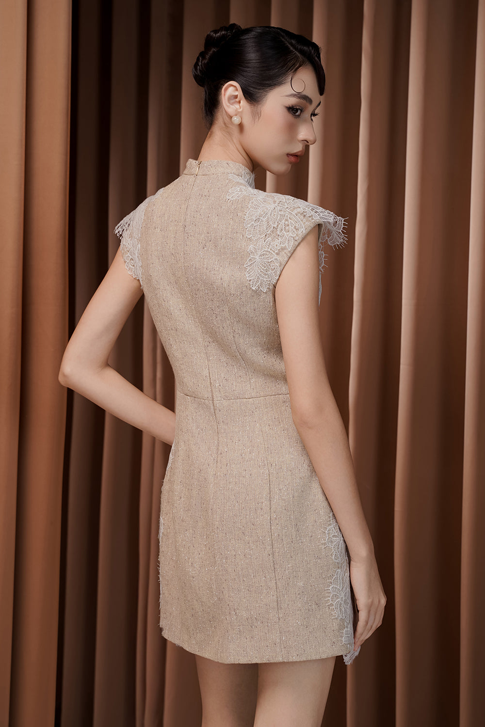 Teresa Applique Mini Dress