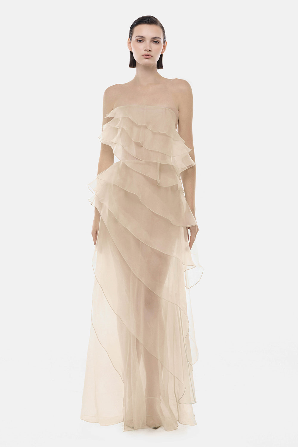 Sora Ruffle Maxi Dress