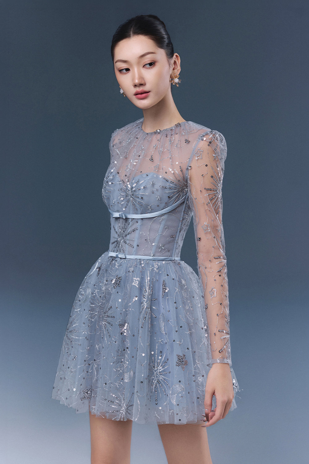 Lux Sequin Mini Dress