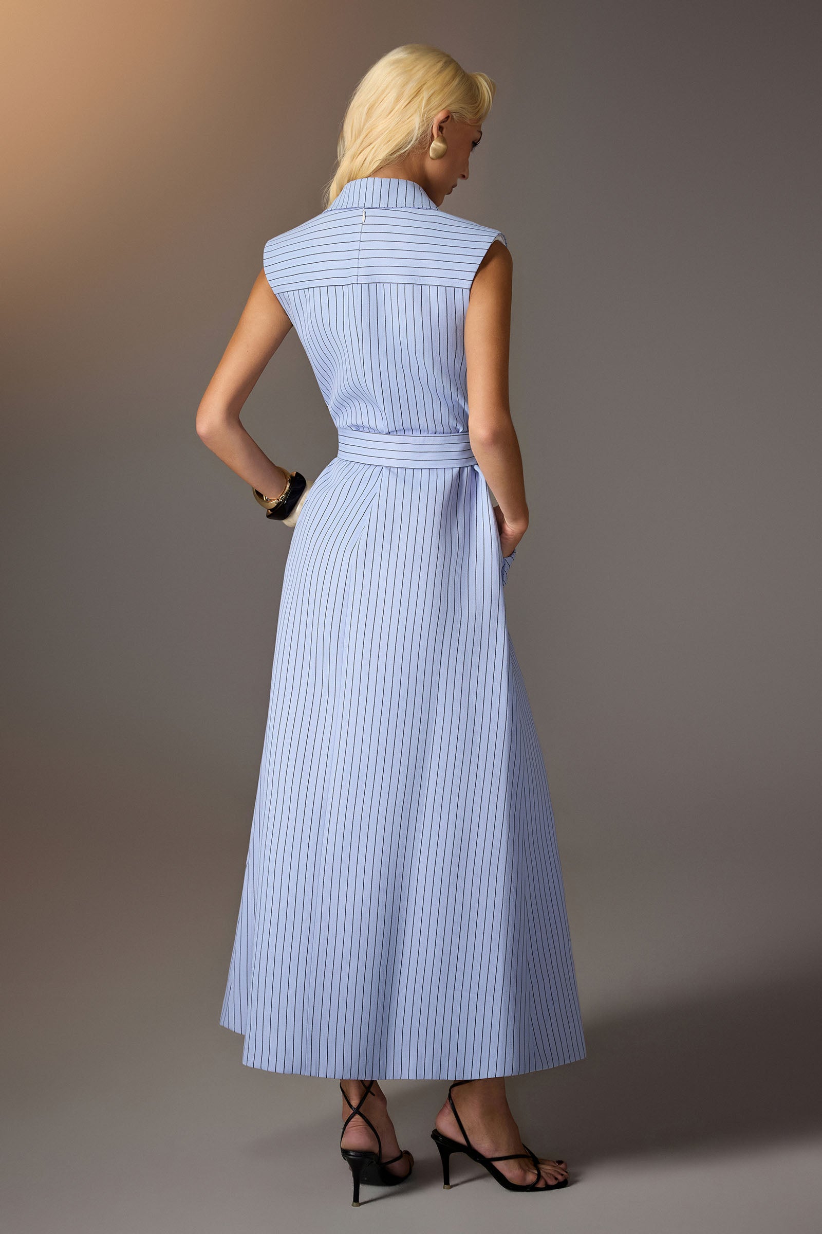 Aeri Collared Maxi Dress