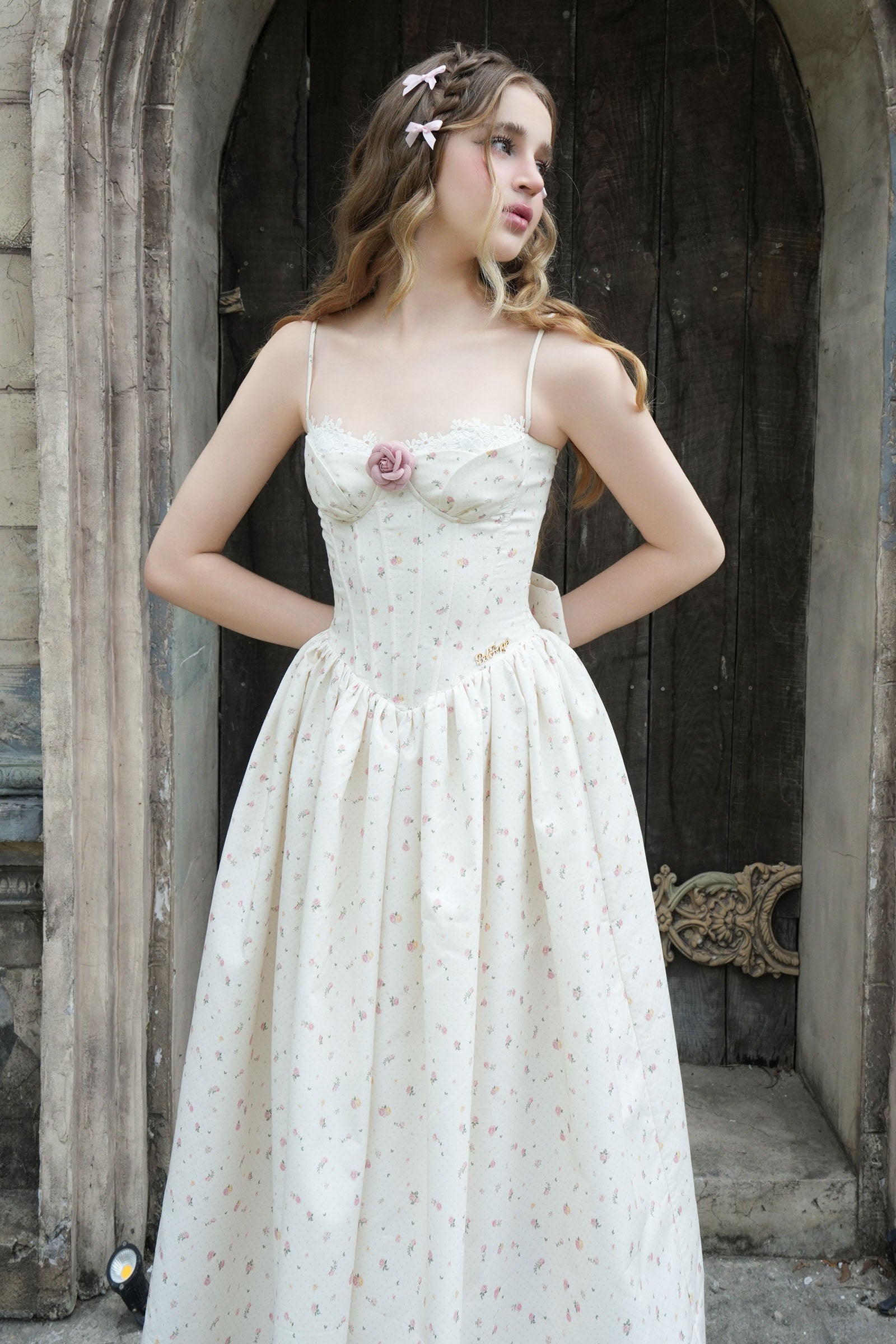 Kiera A-line Midi Dress