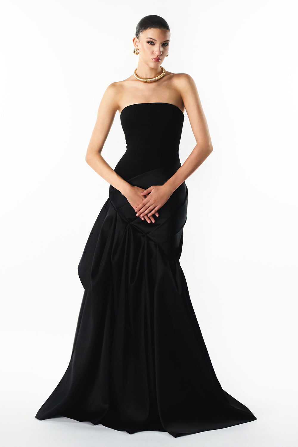 Sora Mermaid Gathering Maxi Dress