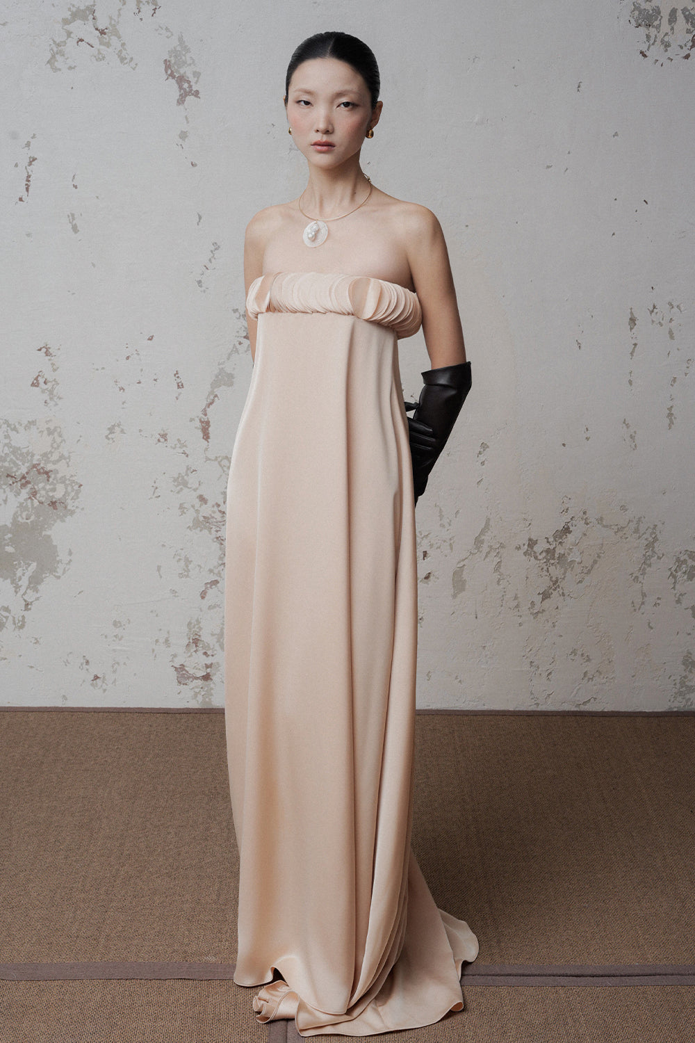 Elin Straight Across Maxi Dress