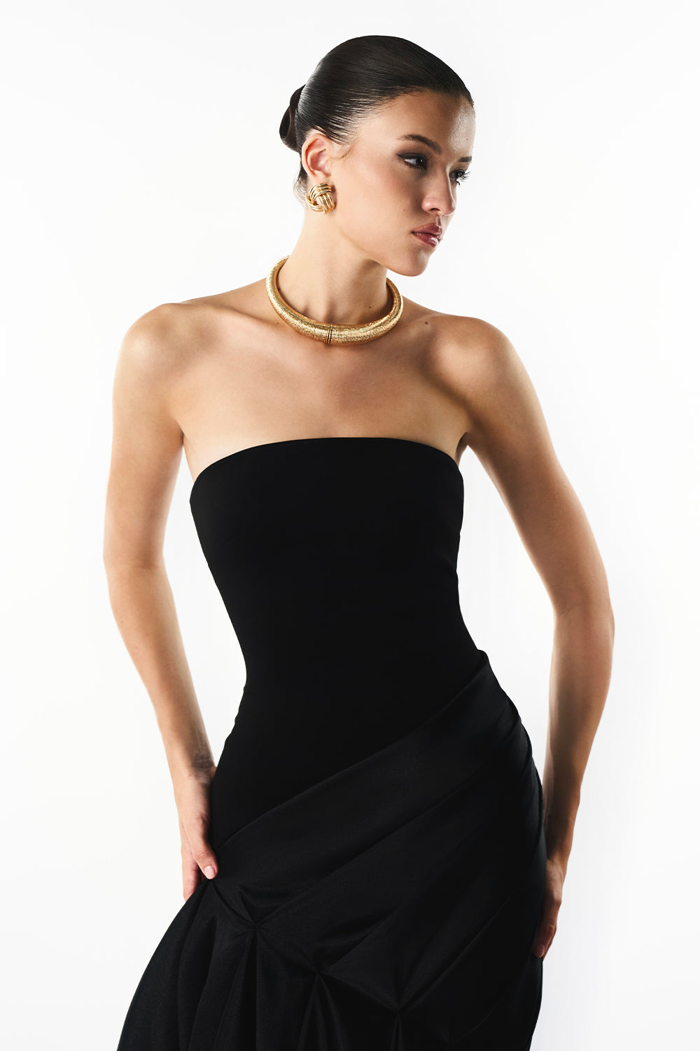 Sora Mermaid Gathering Maxi Dress