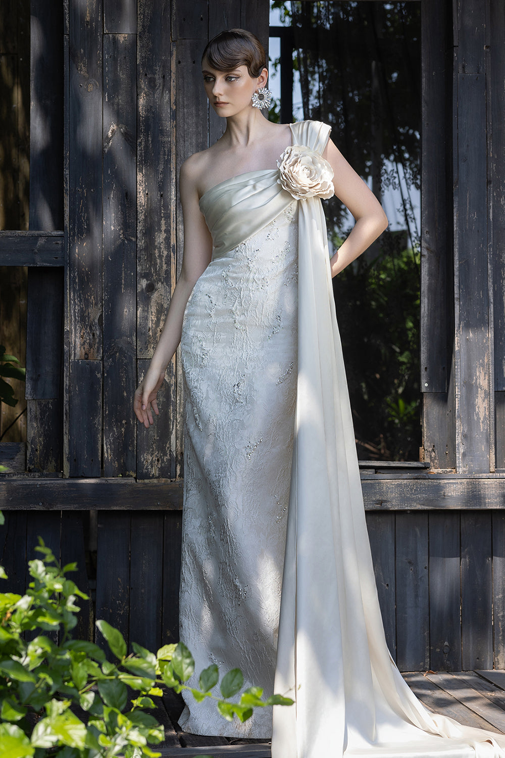 Jane Applique Maxi Dress