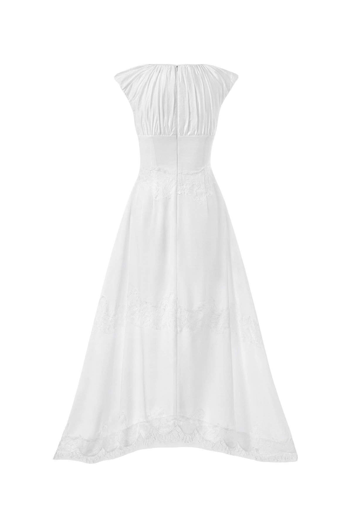 Francine Ruched Midi Dress