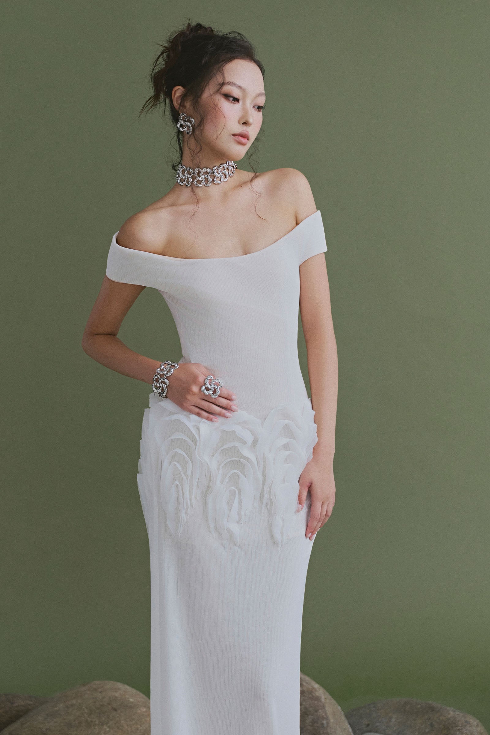 Forme Applique Maxi Dress